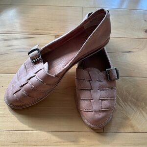 Frye Blush Dusty Pink Flats Loafers